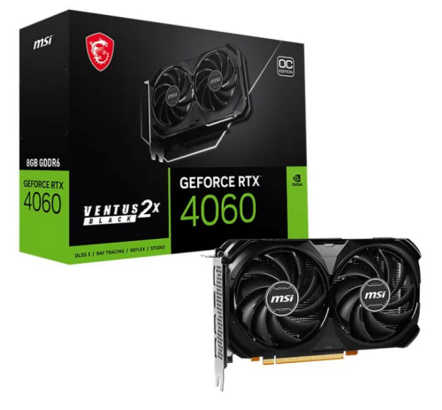 بطاقة رسومات للألعاب جيفورس RTX 4060 فينتوس 2X من...