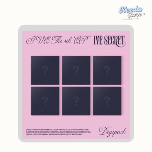 IVE - [IVE SECRET] 4th Mini Album DIGIPACK RANDOM...