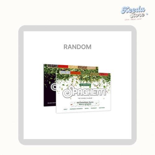 LE SSERAFIM 1st Single Album 'SPAGHETTI' (Weverse...