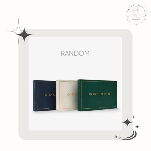 BTS Jung Kook 1st Solo Album - GOLDEN [Random Ver]