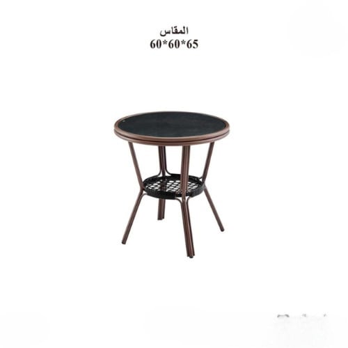 طاولة جانبية دائرية أنيقة