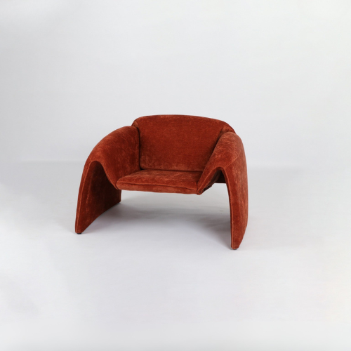 كرسي كنب قماش شمواه بتصميم فريد