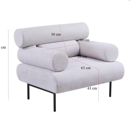 كرسي قماش كنب