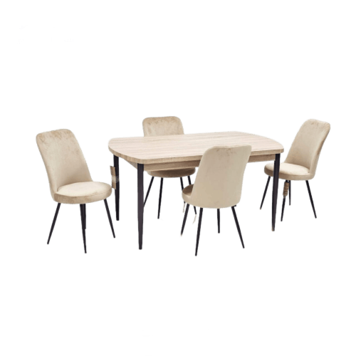 طاولة طعام مع 4 كراسي