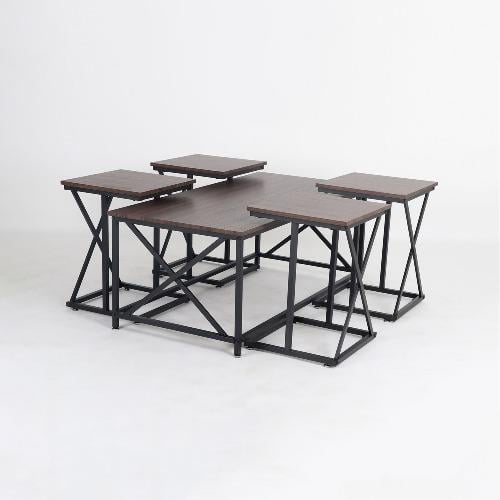 طاولات خدمة متداخلة 4+1