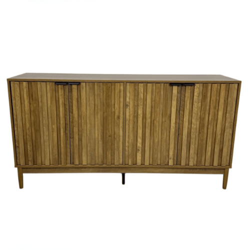 بوفيه خشبي بتصميم ريفي