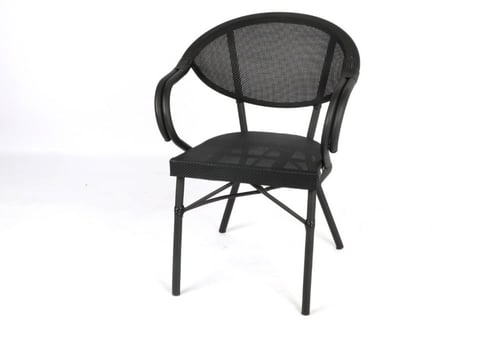 كرسي خشب خيزران عصري