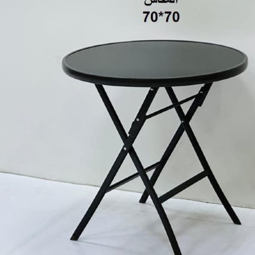 طاولة دائرية تطوى