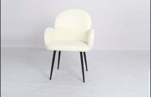 كرسي بوكليه ابيض -4 الوان