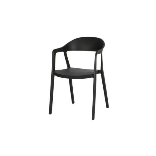 Outdoor lounge chair with a flowing design in roya...