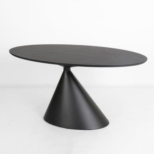 طاولة خشب دائرية بتصميم عصري وحديث