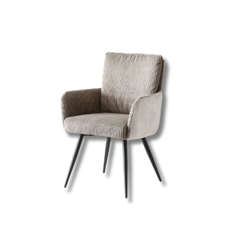 كرسي بوكليه رخيص قماش مخطط متعدد الالوان