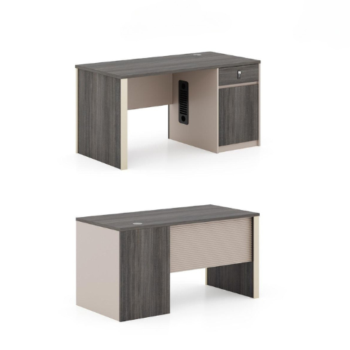 مكتب خشب مقاس 120 جنب واحد