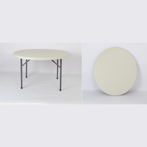 طاولة حفلات دائرية فايبر 121*72 سم