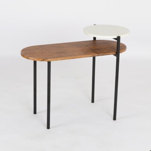 طاولة خشب طبقتين