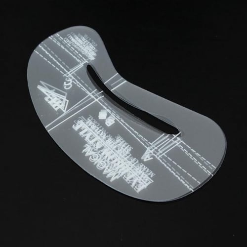 نموذج قالب رسم حواجب