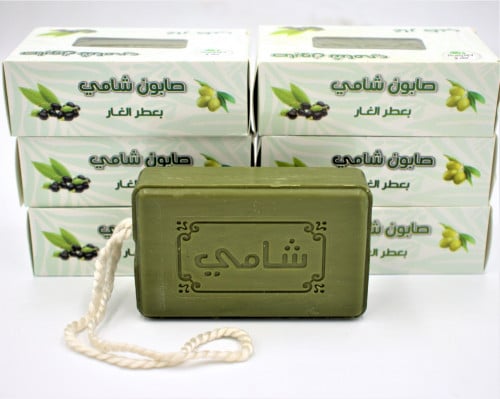 صابون غار شامى بعطر الغار كرتون شد 24 حبة