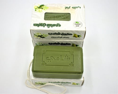 صابون غار شامى بعطر الياسمين كرتون شد 24 حبة