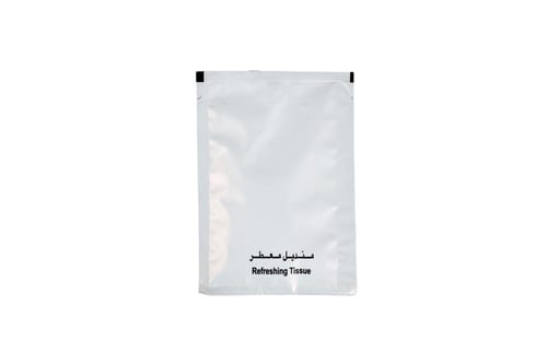 مناديل معطرة منعشة بحجم 10*7 سم - 1000حبة