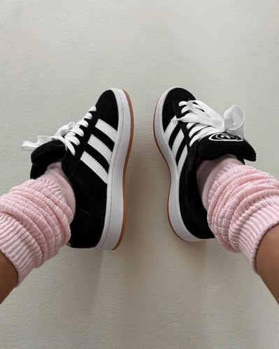 Adidas campus 00s white black