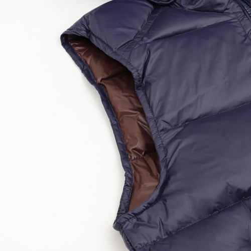 Moncler maya hooded logo down vest