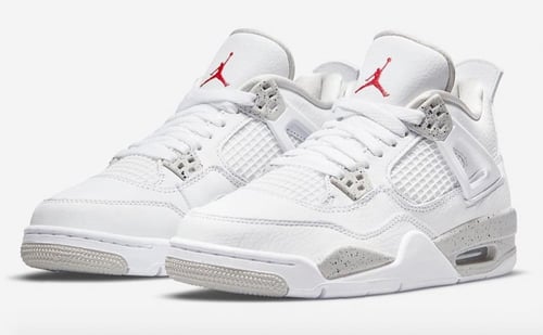 Air Jordan 4 white oreo