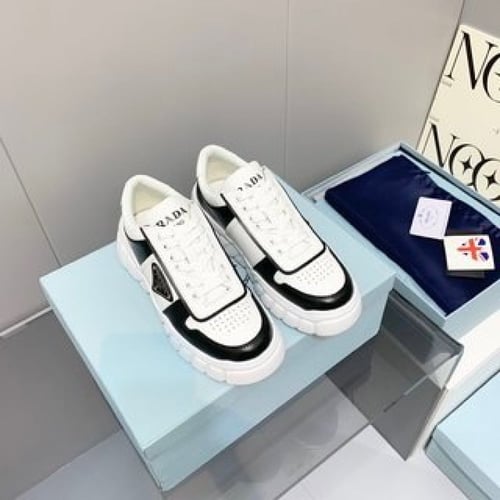 Prada black/white sneakers