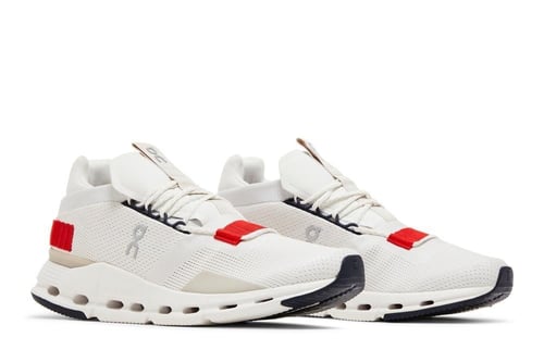 On Running Cloudnova White Red'