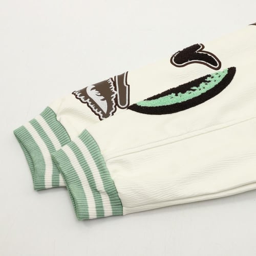 Devil's Eye White Jingting catwalk towel embroider...
