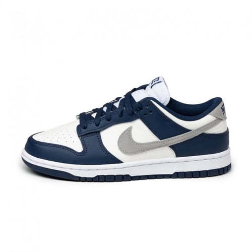 NIKE DUNK LOW Midnight Navy / Light Smoke Grey / S...