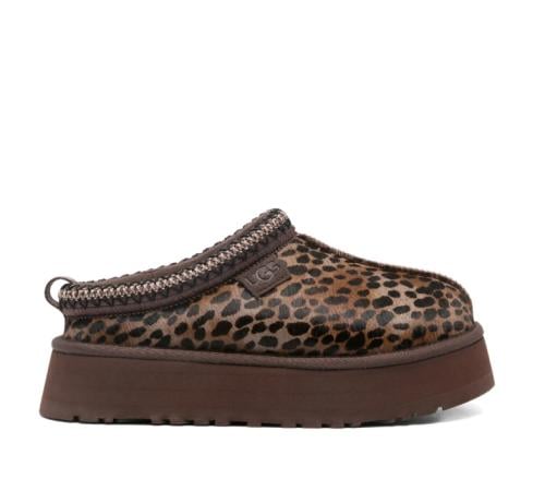UGG Tazz Caspian leopard-print platform mules