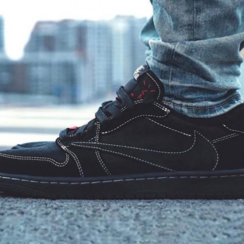 Travis Scott x Air Jordan 1 Low OG SP "Black Phant...