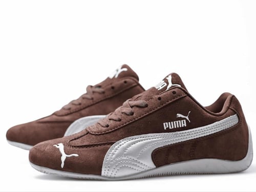 Puma speedcat brown silver