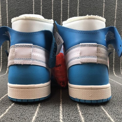 Air jordan 1 high off white Light Blue