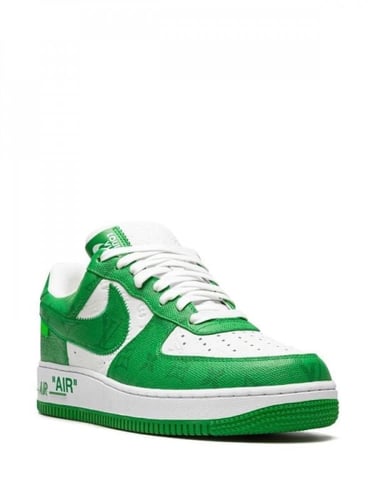 LV x Nike Air Force 1 Green