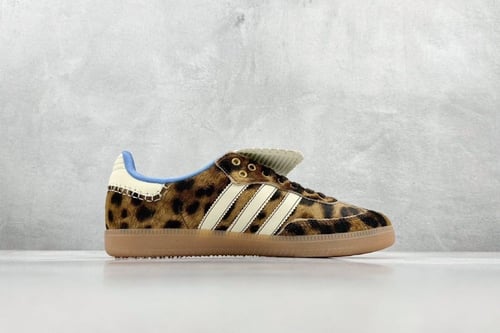 WALES BONNER SAMBA PONY LEO LOW TRAINERS