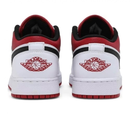 Air Jordan 1 Low GS 'White Gym Red'