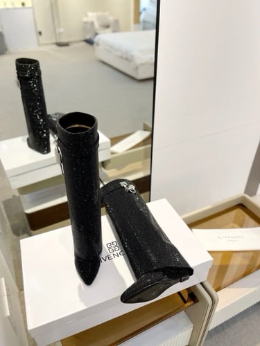 Givenchy shark lock pant boots