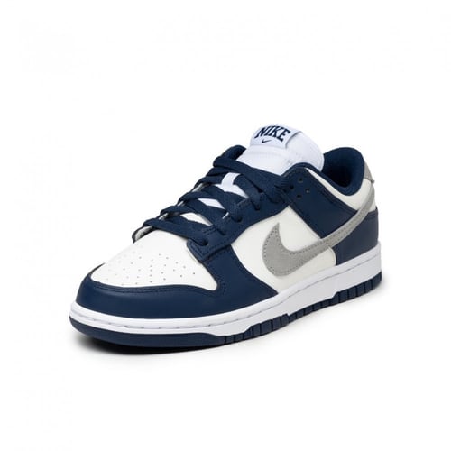NIKE DUNK LOW Midnight Navy / Light Smoke Grey / S...
