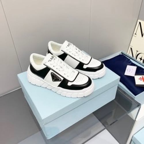 Prada black/white sneakers