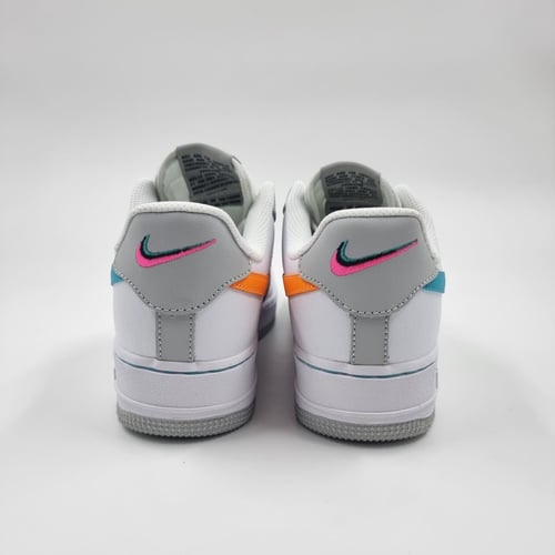 Nike Air Force 1 White Turquoise Blue