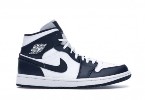Nike Air Jordan 1 Mid White Obsidian