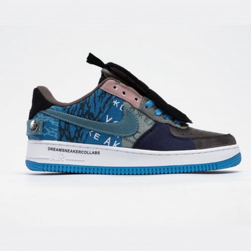 Nike Air Force 1 Blue Leather