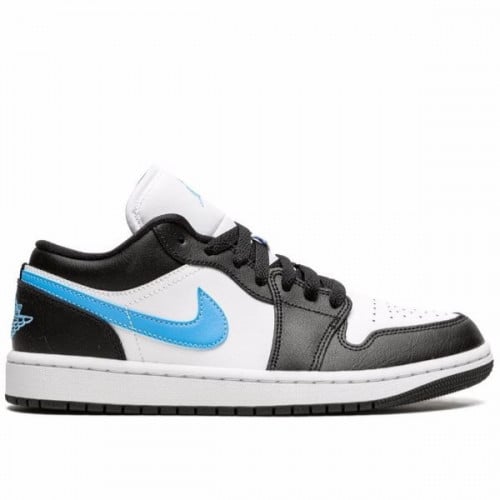 Air Jordan 1 low black university blue