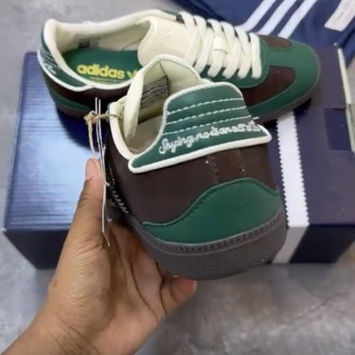 Adidas originals x notitle Samba OG x 'Brown Green