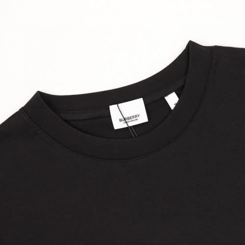 Burberry thick rubber letter logo print short slee...