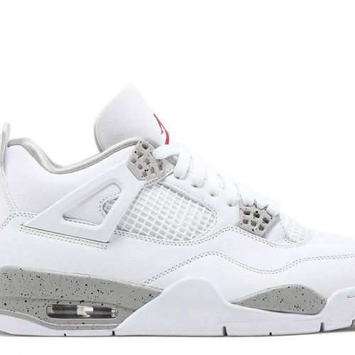 Air Jordan 4 white oreo