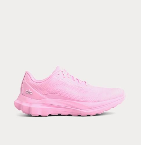 yoga runner Pink حذاء alo للركض نسائي