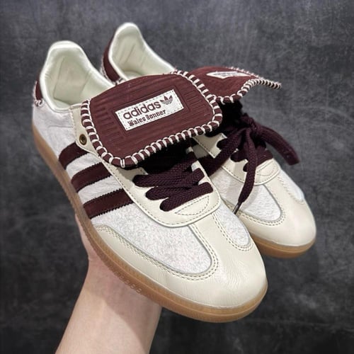 Adidas X Wales Bonner Samba Pony Cream White