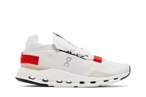 On Running Cloudnova White Red'